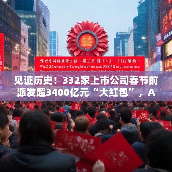 见证历史！332家上市公司春节前派发超3400亿元“大红包”，A股一年多次分红渐成常态