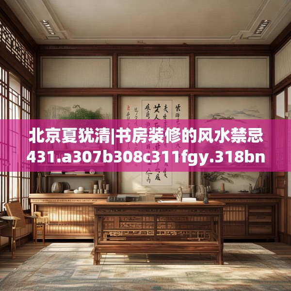 北京夏犹清|书房装修的风水禁忌431.a307b308c311fgy.318bnbn
