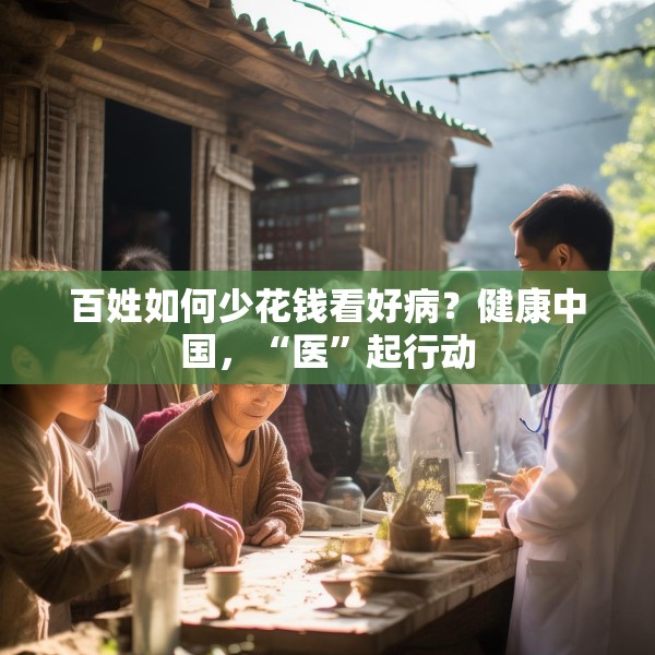 百姓如何少花钱看好病？健康中国，“医”起行动
