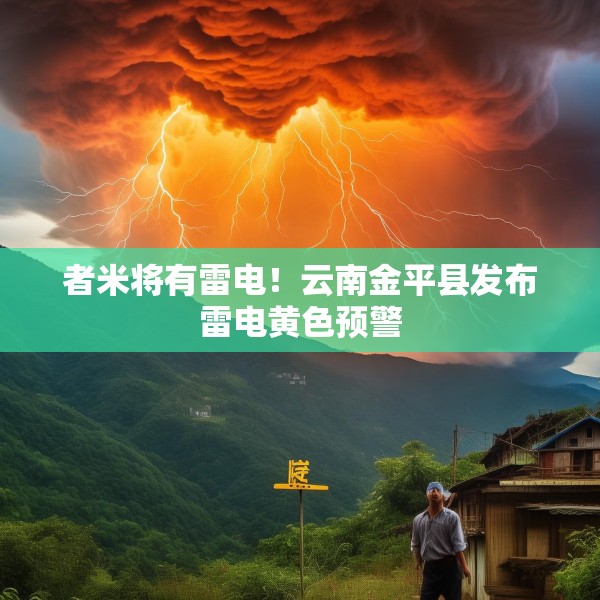 者米将有雷电！云南金平县发布雷电黄色预警