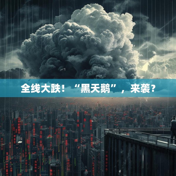 全线大跌！“黑天鹅”，来袭？