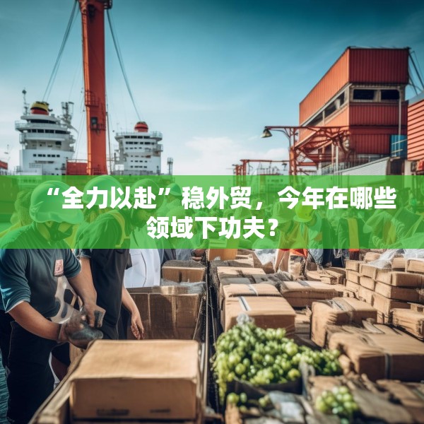 “全力以赴”稳外贸，今年在哪些领域下功夫？