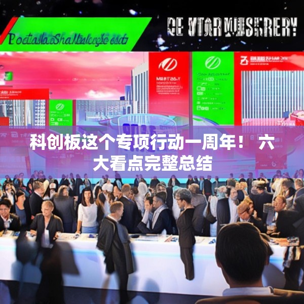 科创板这个专项行动一周年！ 六大看点完整总结