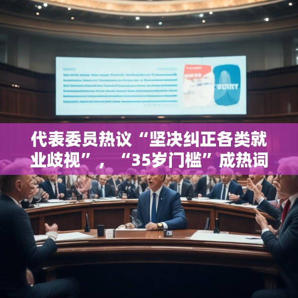 代表委员热议“坚决纠正各类就业歧视”，“35岁门槛”成热词