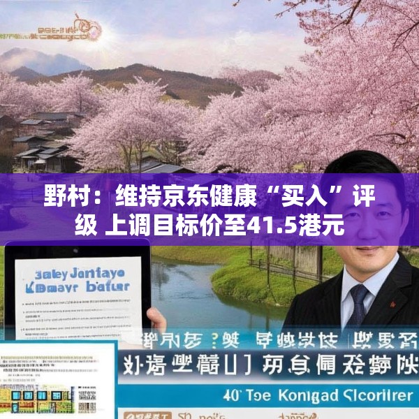 野村：维持京东健康“买入”评级 上调目标价至41.5港元