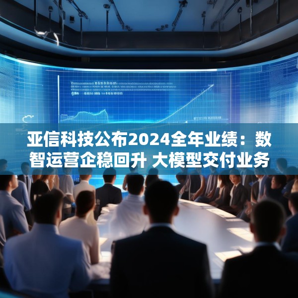 亚信科技公布2024全年业绩：数智运营企稳回升 大模型交付业务起势