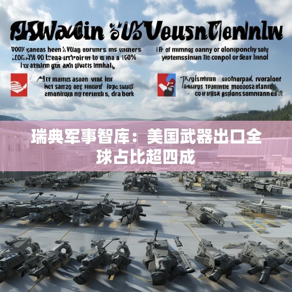 瑞典军事智库：美国武器出口全球占比超四成