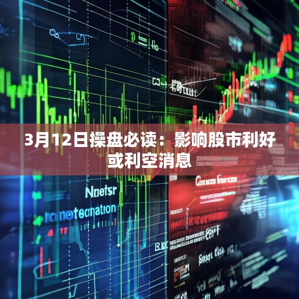 3月12日操盘必读：影响股市利好或利空消息