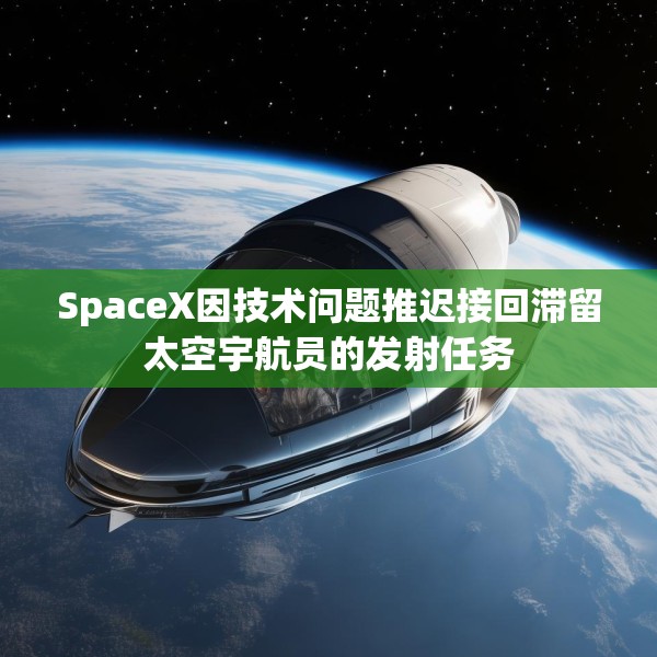 SpaceX因技术问题推迟接回滞留太空宇航员的发射任务
