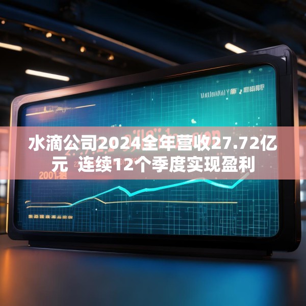 水滴公司2024全年营收27.72亿元  连续12个季度实现盈利
