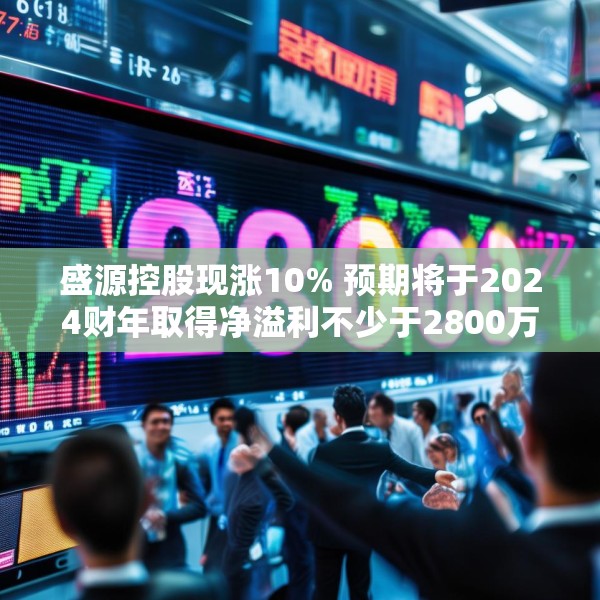 盛源控股现涨10% 预期将于2024财年取得净溢利不少于2800万港元