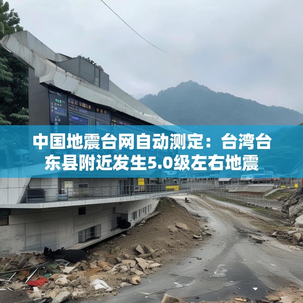 中国地震台网自动测定：台湾台东县附近发生5.0级左右地震
