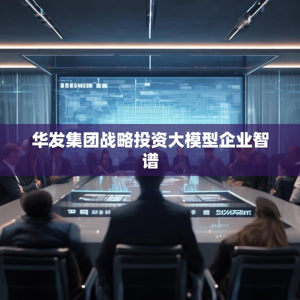 华发集团战略投资大模型企业智谱