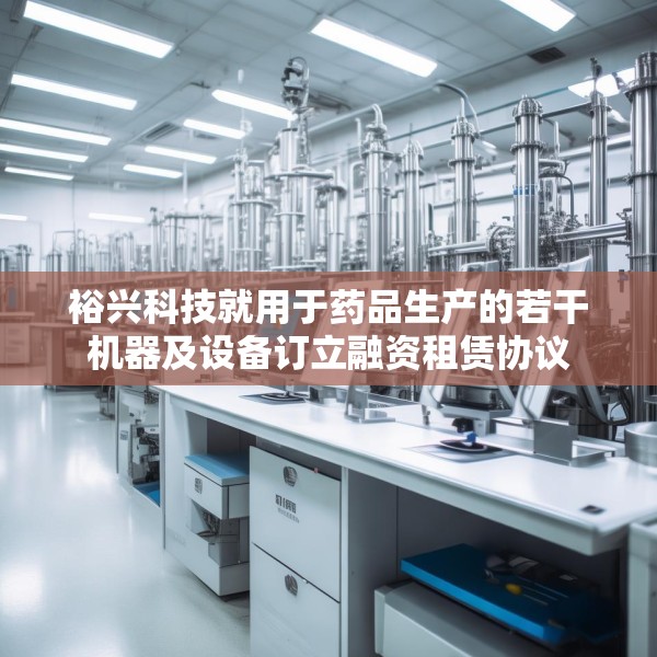 裕兴科技就用于药品生产的若干机器及设备订立融资租赁协议
