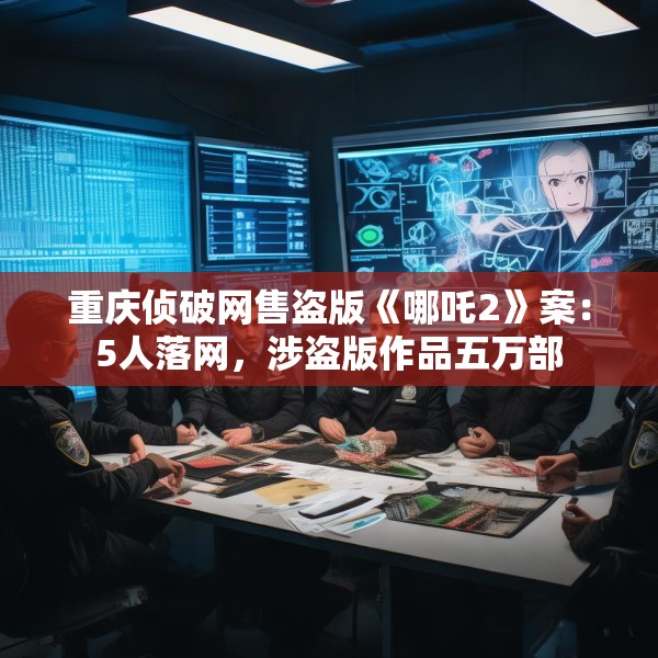 重庆侦破网售盗版《哪吒2》案：5人落网，涉盗版作品五万部