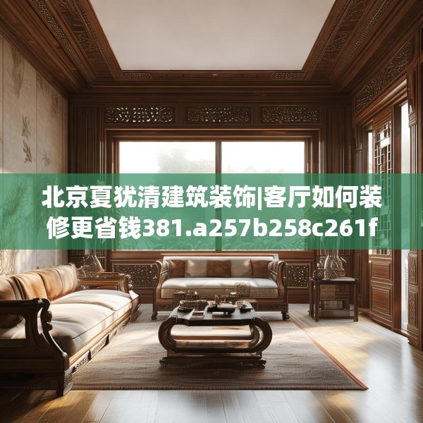 北京夏犹清建筑装饰|客厅如何装修更省钱381.a257b258c261fgy.268uyk