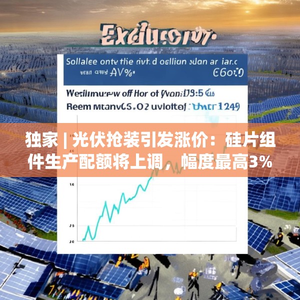 独家 | 光伏抢装引发涨价：硅片组件生产配额将上调，幅度最高3%
