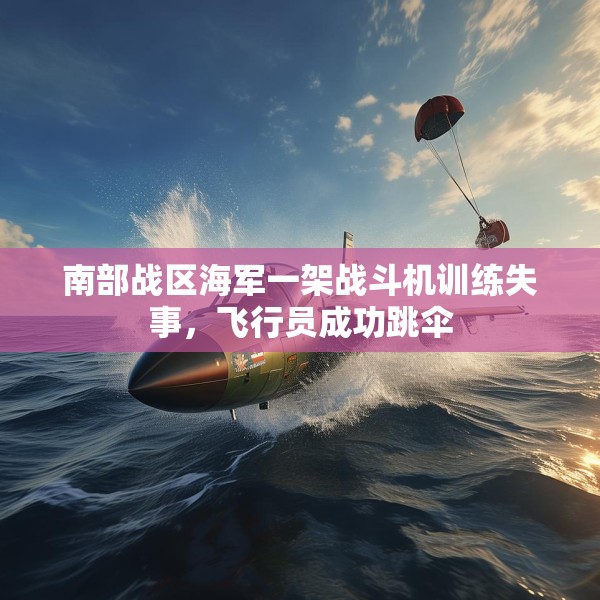 南部战区海军一架战斗机训练失事，飞行员成功跳伞