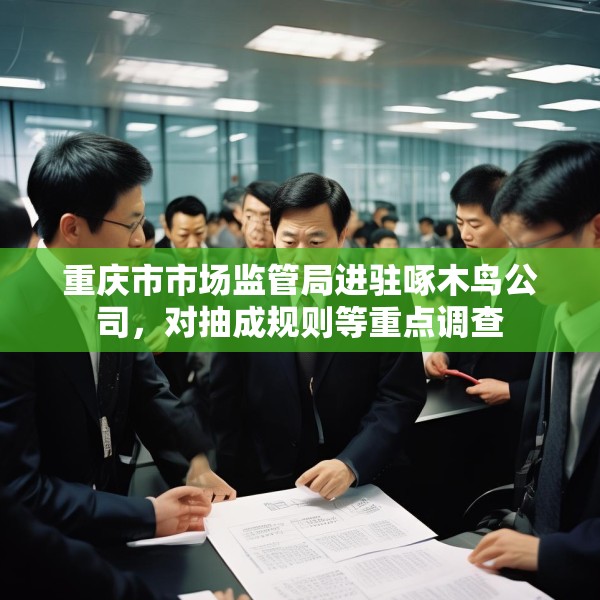 重庆市市场监管局进驻啄木鸟公司，对抽成规则等重点调查