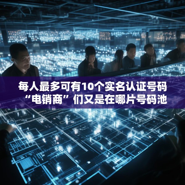 每人最多可有10个实名认证号码 “电销商”们又是在哪片号码池里“畅游”的？