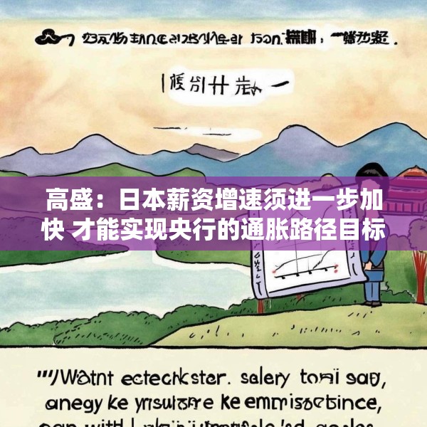 高盛：日本薪资增速须进一步加快 才能实现央行的通胀路径目标