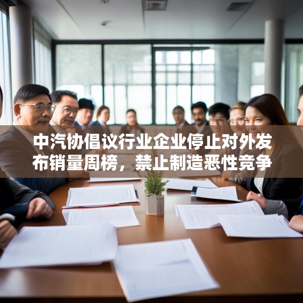 中汽协倡议行业企业停止对外发布销量周榜，禁止制造恶性竞争