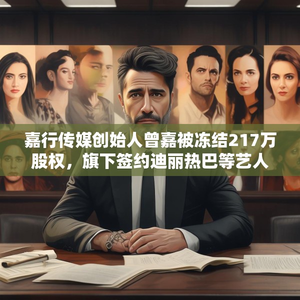 嘉行传媒创始人曾嘉被冻结217万股权，旗下签约迪丽热巴等艺人