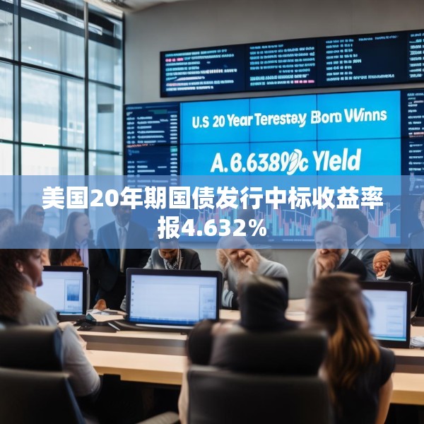 美国20年期国债发行中标收益率报4.632%