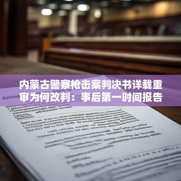 内蒙古警察枪击案判决书详载重审为何改判：事后第一时间报告，排除主观故意