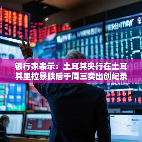 银行家表示：土耳其央行在土耳其里拉暴跌后于周三卖出创纪录的外汇