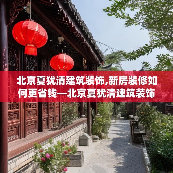 北京夏犹清建筑装饰,新房装修如何更省钱—北京夏犹清建筑装饰155.a31b32c35fgy.42cvcx