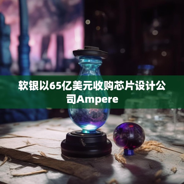 软银以65亿美元收购芯片设计公司Ampere