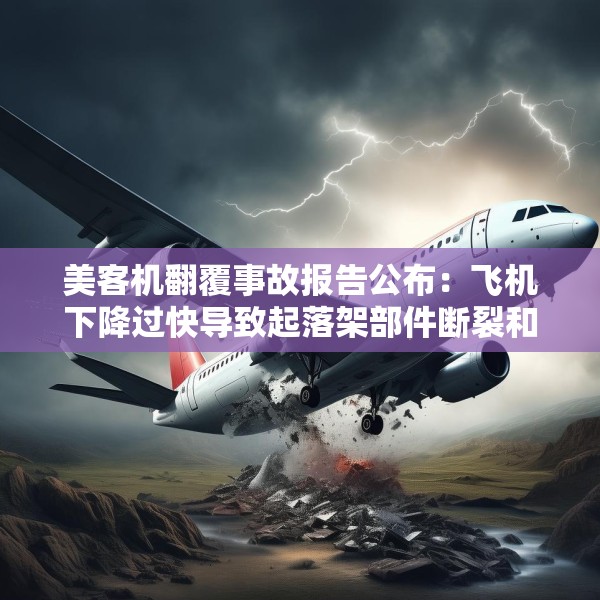 美客机翻覆事故报告公布：飞机下降过快导致起落架部件断裂和右翼脱落