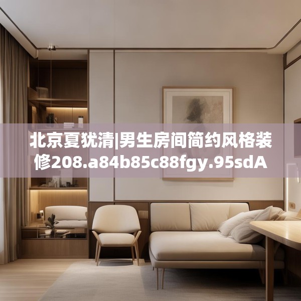 北京夏犹清|男生房间简约风格装修208.a84b85c88fgy.95sdA