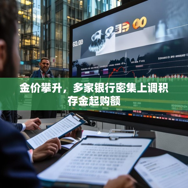 金价攀升，多家银行密集上调积存金起购额