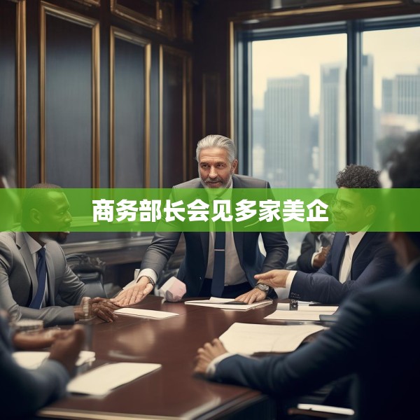 商务部长会见多家美企