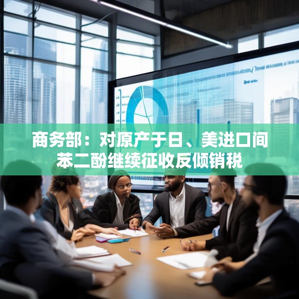 商务部：对原产于日、美进口间苯二酚继续征收反倾销税