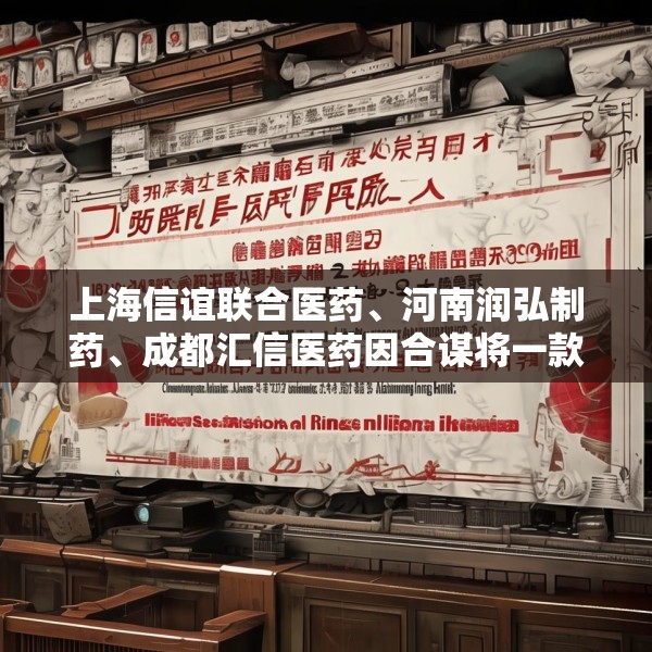上海信谊联合医药、河南润弘制药、成都汇信医药因合谋将一款医保甲类麻醉注射液价格推高21倍，被罚2.2亿