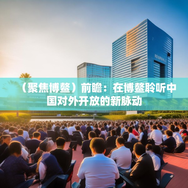 （聚焦博鳌）前瞻：在博鳌聆听中国对外开放的新脉动