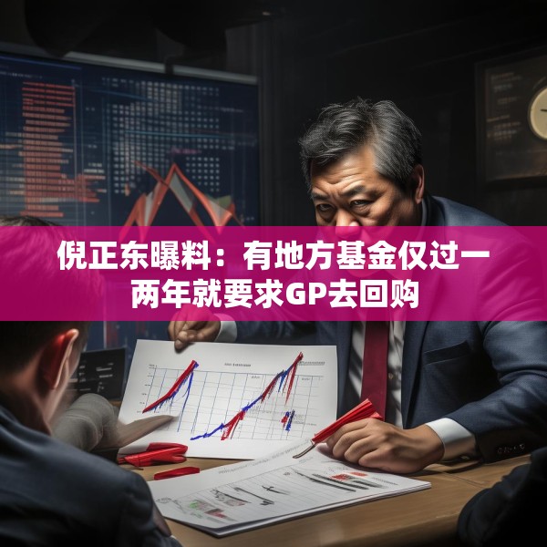 倪正东曝料：有地方基金仅过一两年就要求GP去回购