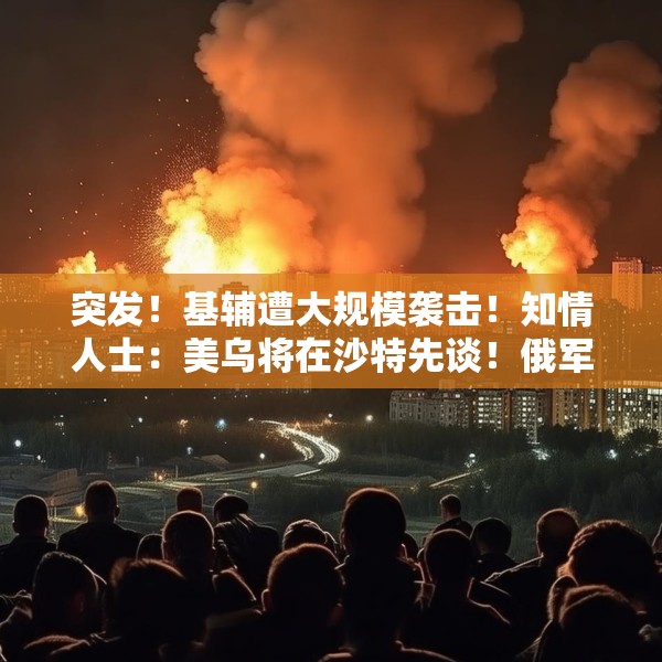 突发！基辅遭大规模袭击！知情人士：美乌将在沙特先谈！俄军：在库尔斯克一线打击乌军