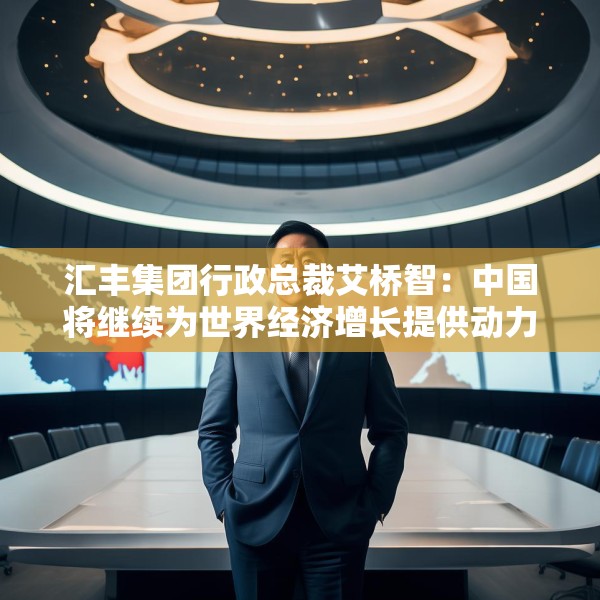 汇丰集团行政总裁艾桥智：中国将继续为世界经济增长提供动力