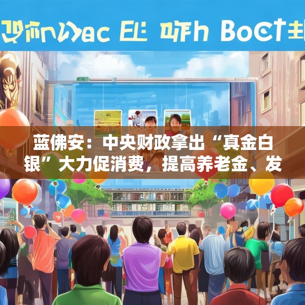 蓝佛安：中央财政拿出“真金白银”大力促消费，提高养老金、发放育儿补贴等增强消费能力