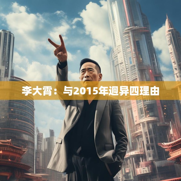 李大霄：与2015年迥异四理由
