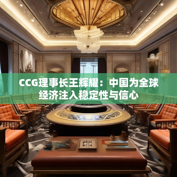 CCG理事长王辉耀：中国为全球经济注入稳定性与信心