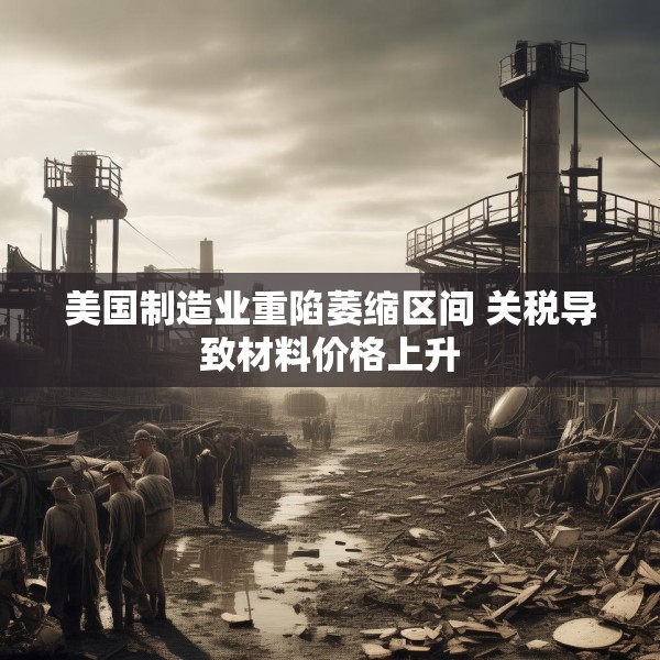 美国制造业重陷萎缩区间 关税导致材料价格上升