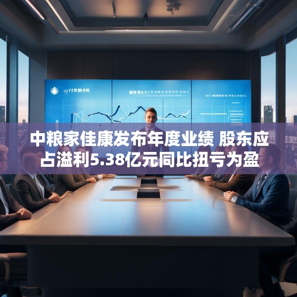 中粮家佳康发布年度业绩 股东应占溢利5.38亿元同比扭亏为盈