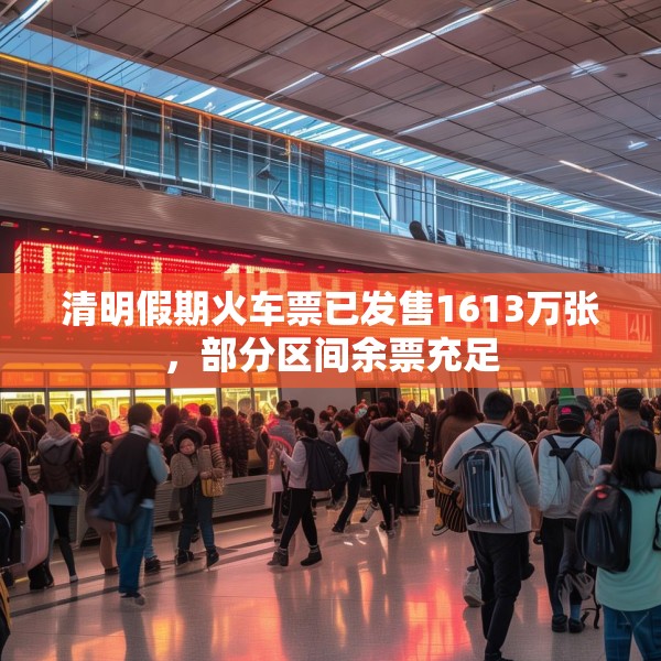 清明假期火车票已发售1613万张，部分区间余票充足