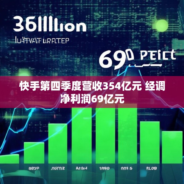 快手第四季度营收354亿元 经调净利润69亿元