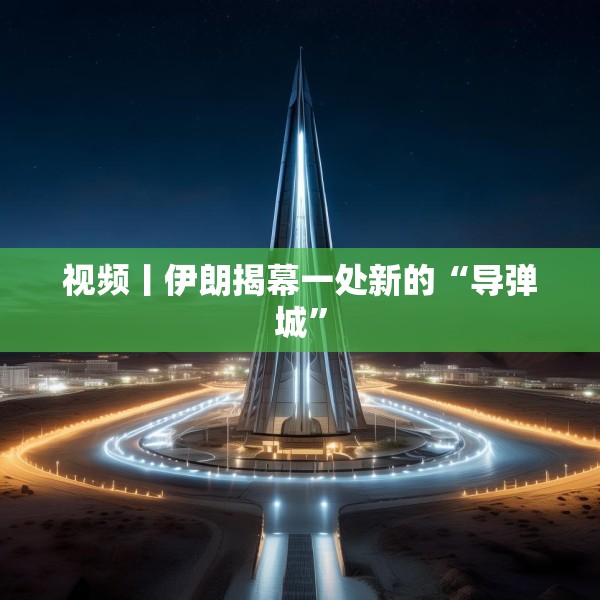 视频丨伊朗揭幕一处新的“导弹城”